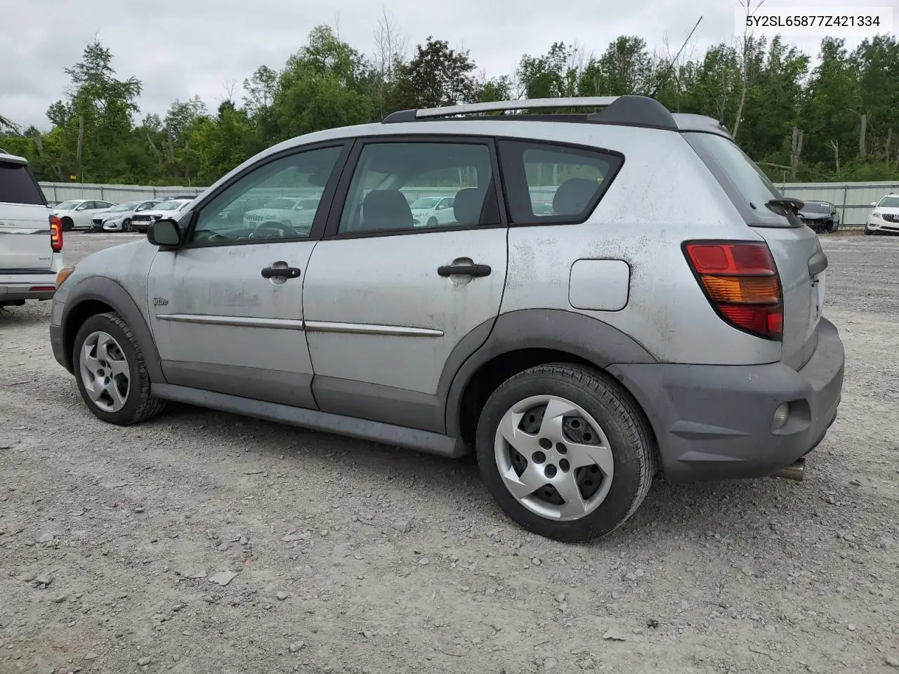 2007 Pontiac Vibe VIN: 5Y2SL65877Z421334 Lot: 63775445