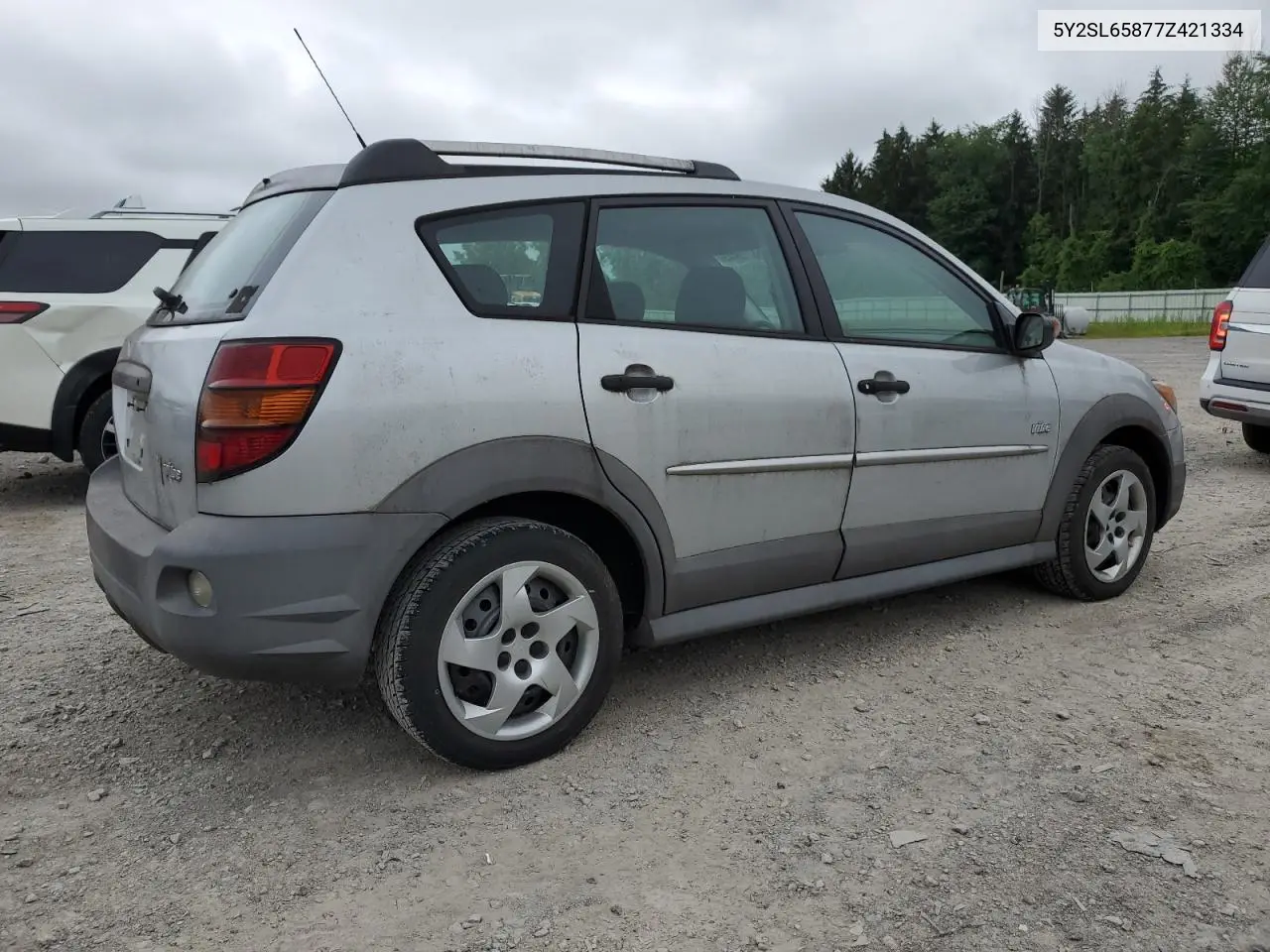 2007 Pontiac Vibe VIN: 5Y2SL65877Z421334 Lot: 63775445