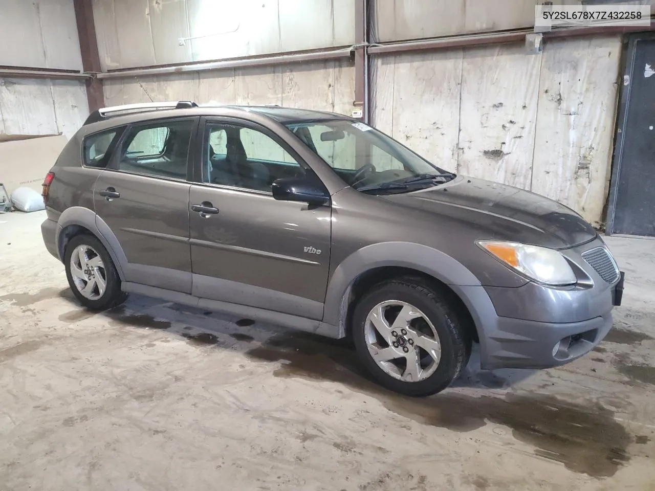 2007 Pontiac Vibe VIN: 5Y2SL678X7Z432258 Lot: 67417814