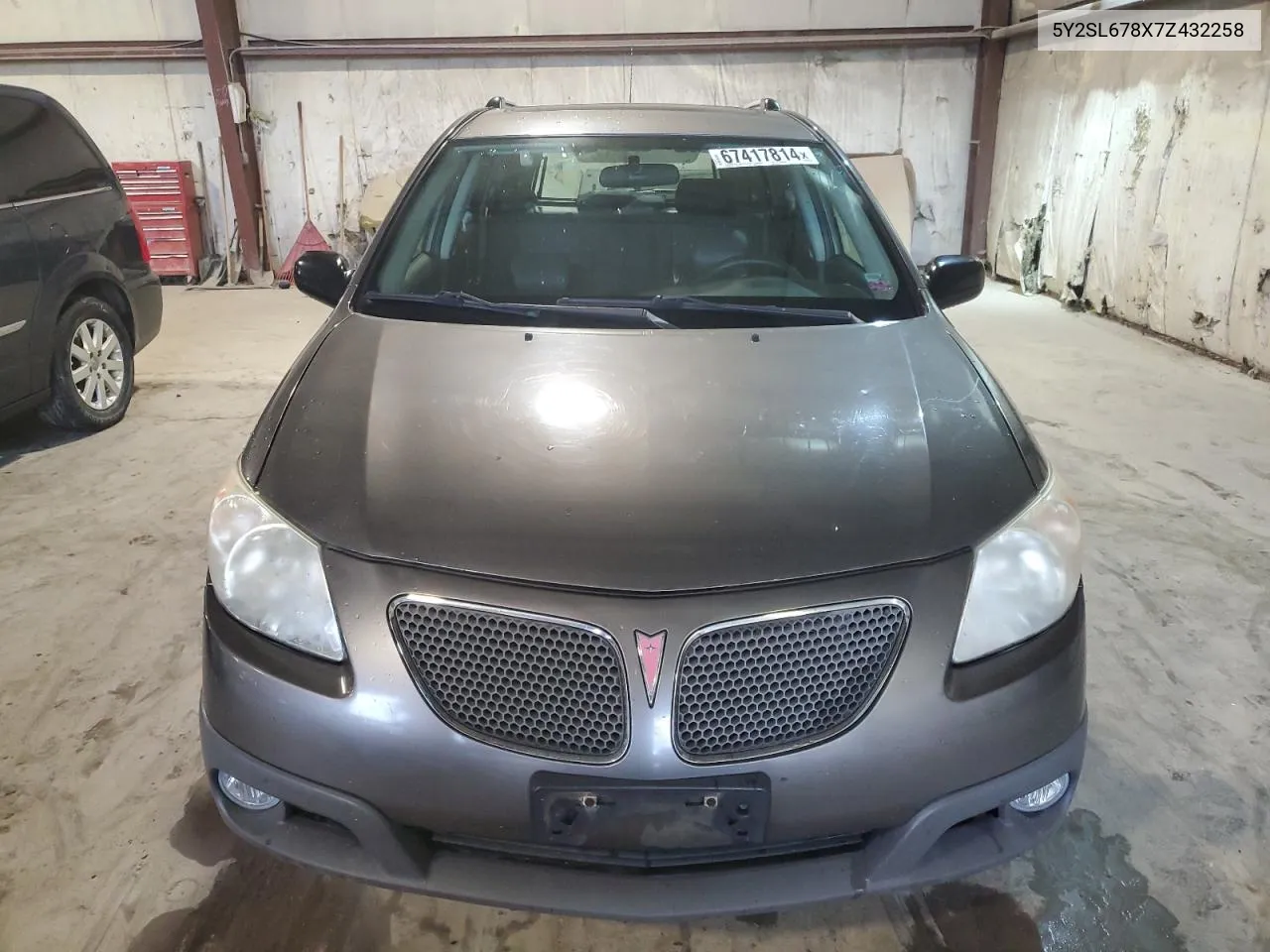 2007 Pontiac Vibe VIN: 5Y2SL678X7Z432258 Lot: 67417814