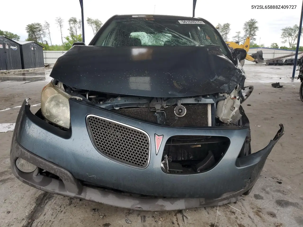 2008 Pontiac Vibe VIN: 5Y2SL65888Z409727 Lot: 56104015