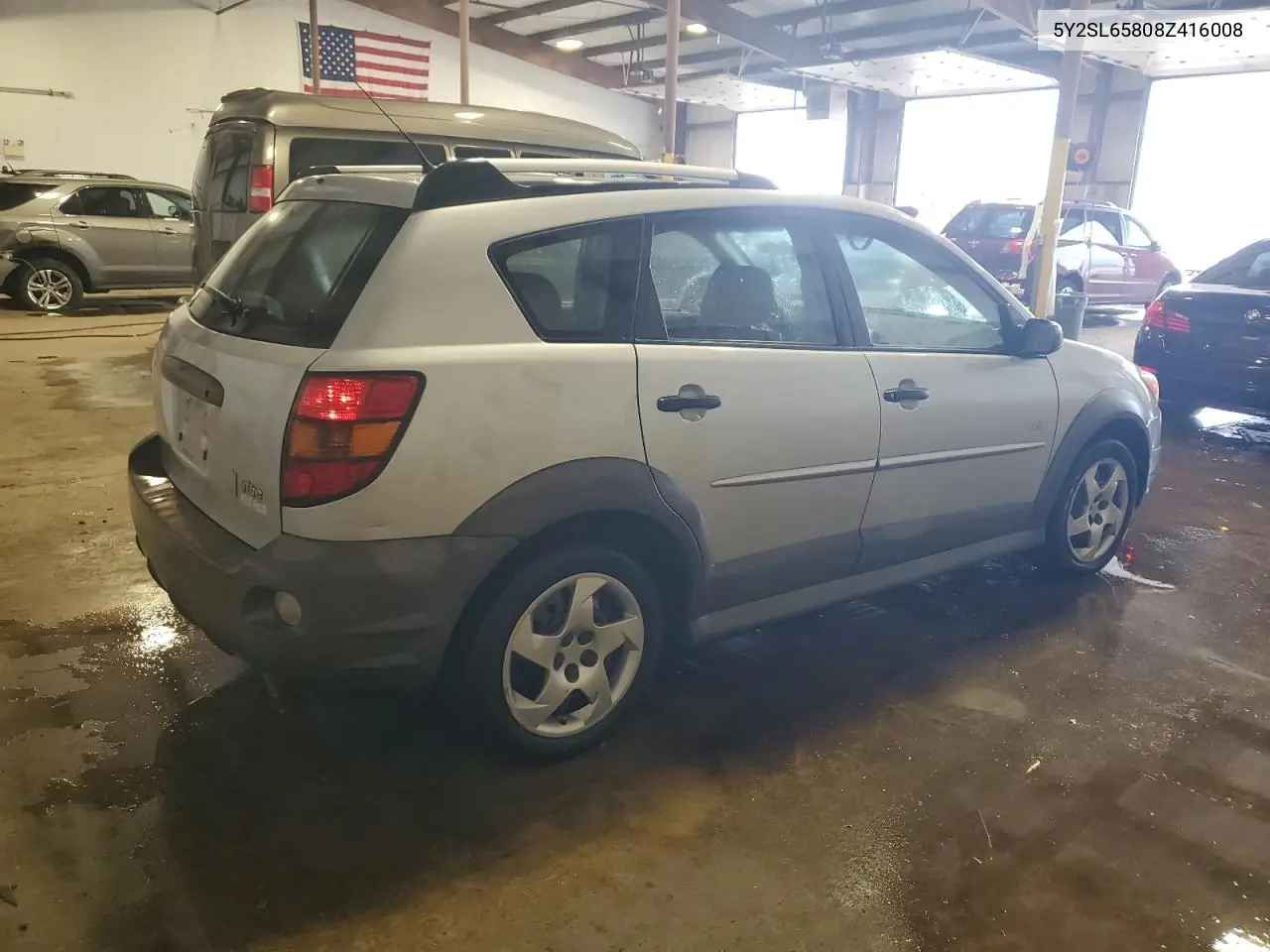 2008 Pontiac Vibe VIN: 5Y2SL65808Z416008 Lot: 63595215