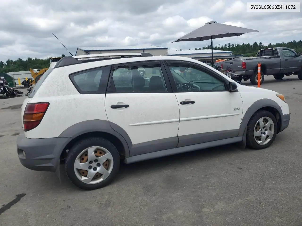 2008 Pontiac Vibe VIN: 5Y2SL65868Z411072 Lot: 64020195