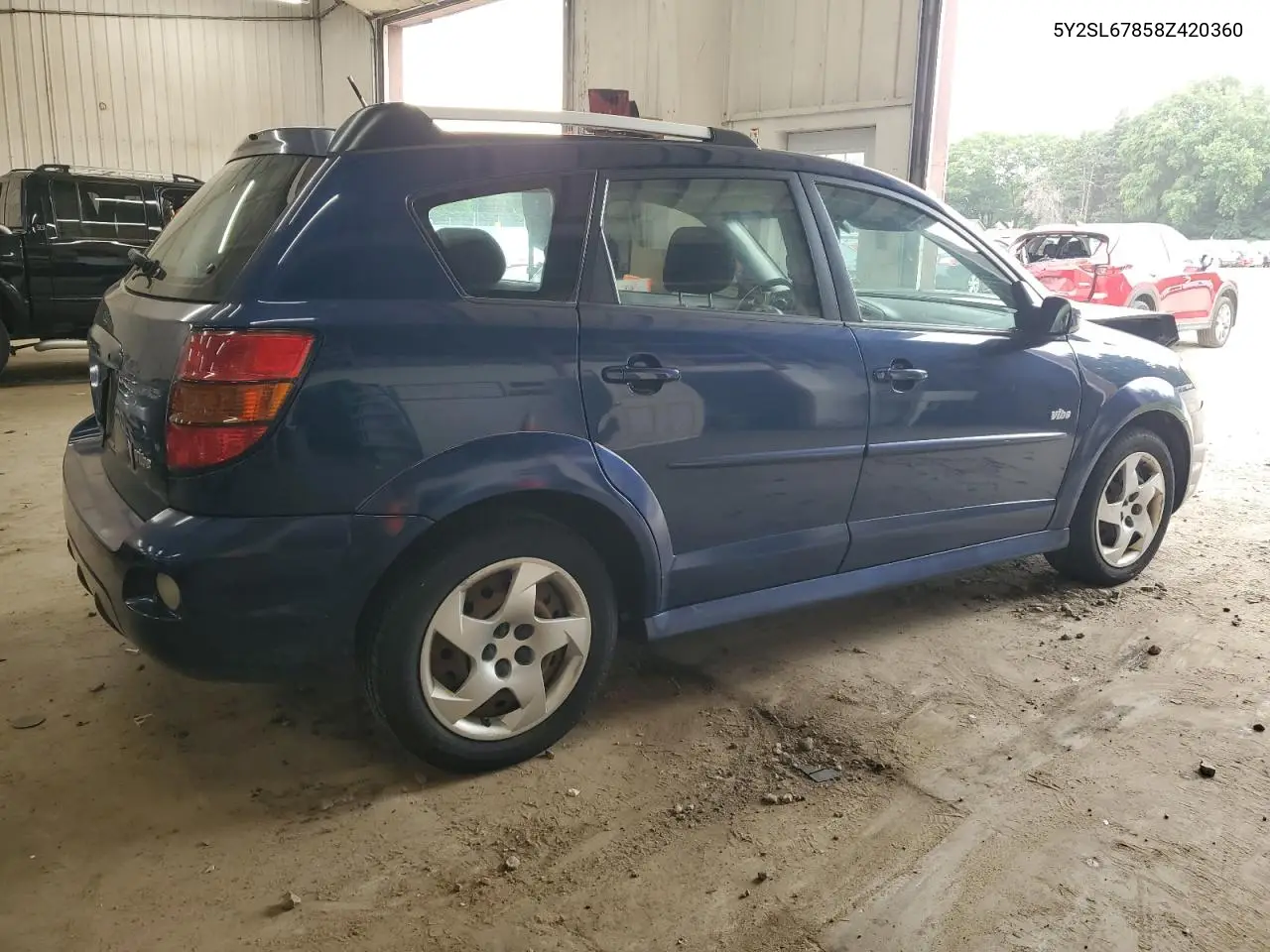 2008 Pontiac Vibe VIN: 5Y2SL67858Z420360 Lot: 64442705