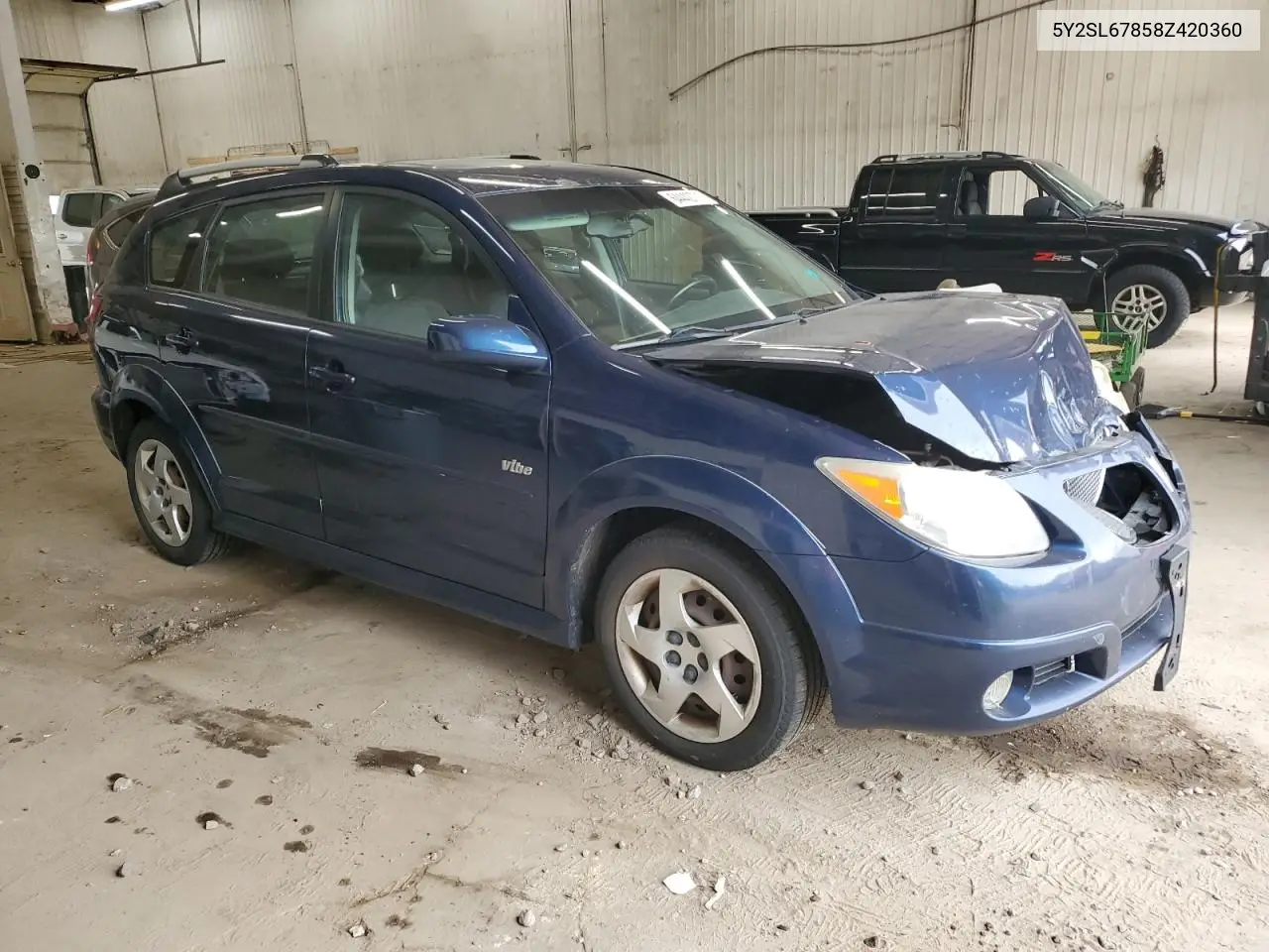 2008 Pontiac Vibe VIN: 5Y2SL67858Z420360 Lot: 64442705