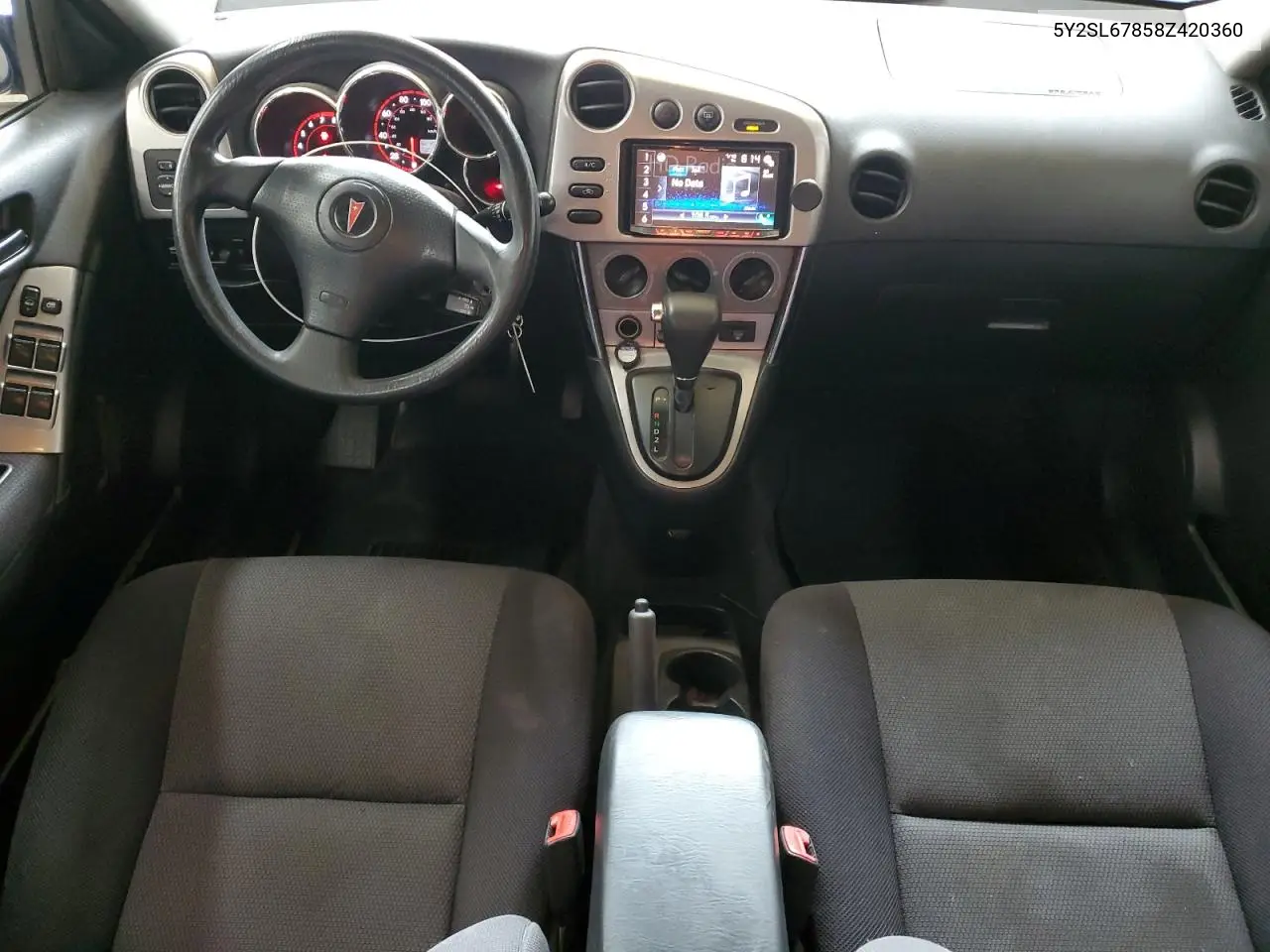 2008 Pontiac Vibe VIN: 5Y2SL67858Z420360 Lot: 64442705