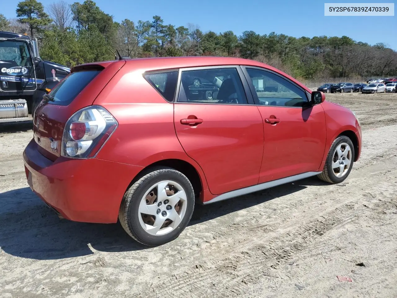 2009 Pontiac Vibe VIN: 5Y2SP67839Z470339 Lot: 48156715