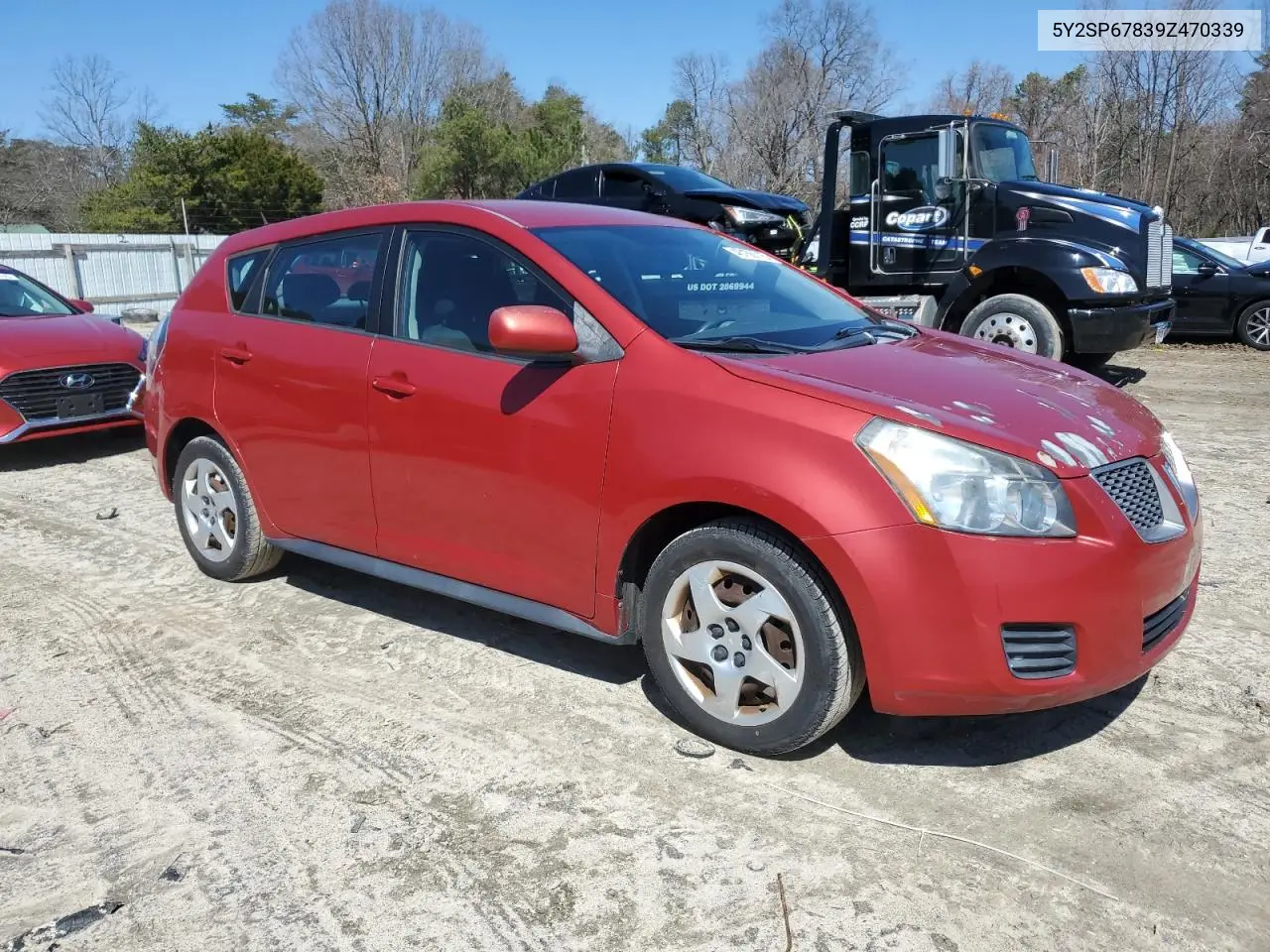 2009 Pontiac Vibe VIN: 5Y2SP67839Z470339 Lot: 48156715