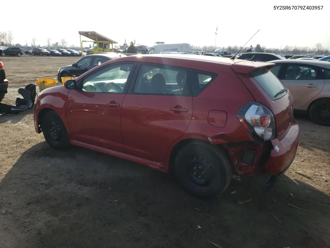 2009 Pontiac Vibe Gt VIN: 5Y2SR67079Z403957 Lot: 48805115