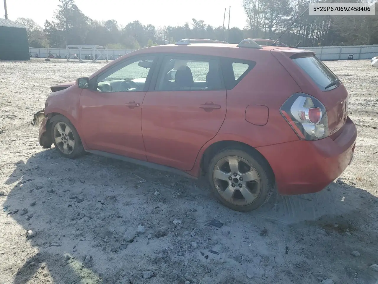 2009 Pontiac Vibe VIN: 5Y2SP67069Z458406 Lot: 49535805