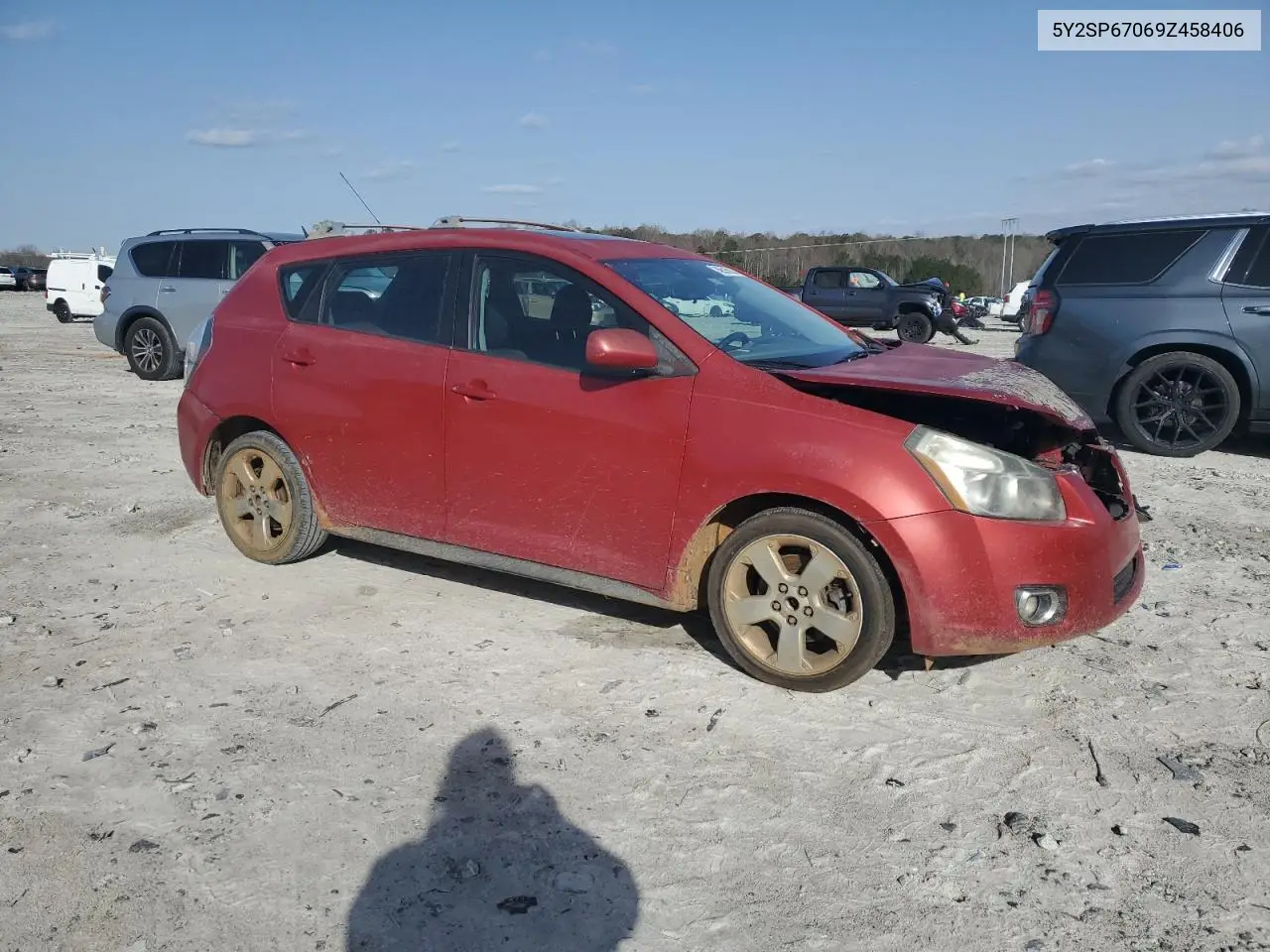 2009 Pontiac Vibe VIN: 5Y2SP67069Z458406 Lot: 49535805