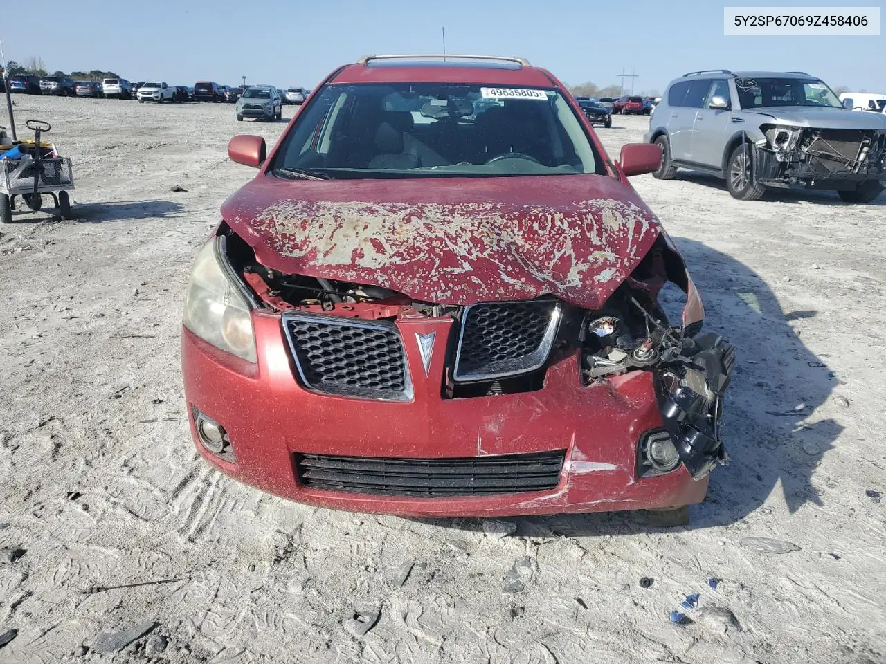 2009 Pontiac Vibe VIN: 5Y2SP67069Z458406 Lot: 49535805