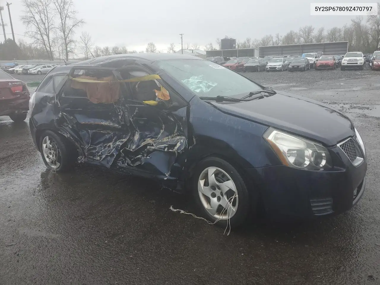 2009 Pontiac Vibe VIN: 5Y2SP67809Z470797 Lot: 50264665