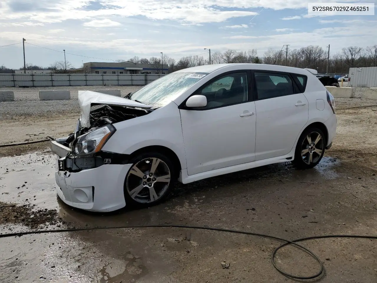 2009 Pontiac Vibe Gt VIN: 5Y2SR67029Z465251 Lot: 50996795
