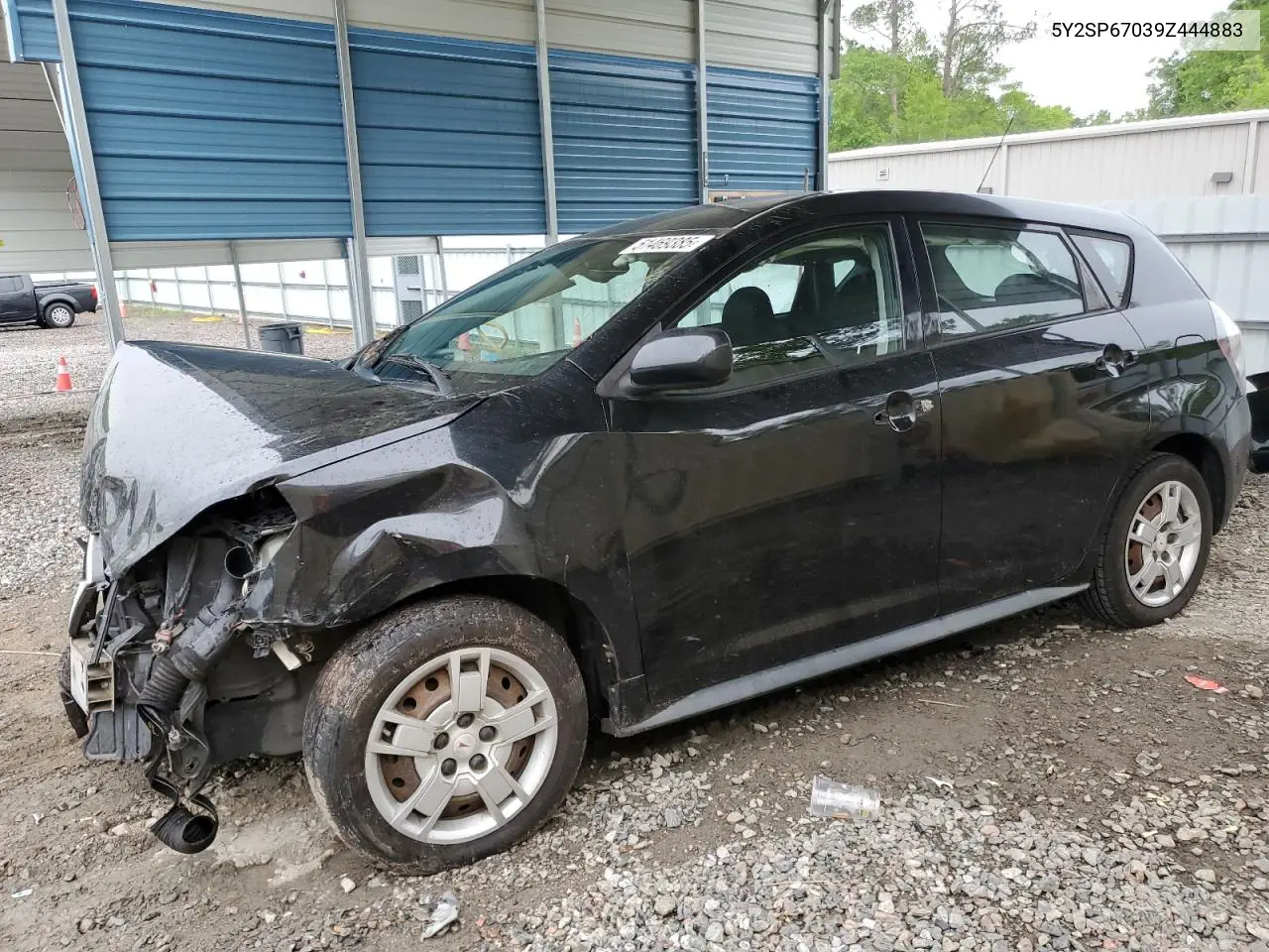 2009 Pontiac Vibe VIN: 5Y2SP67039Z444883 Lot: 51469385
