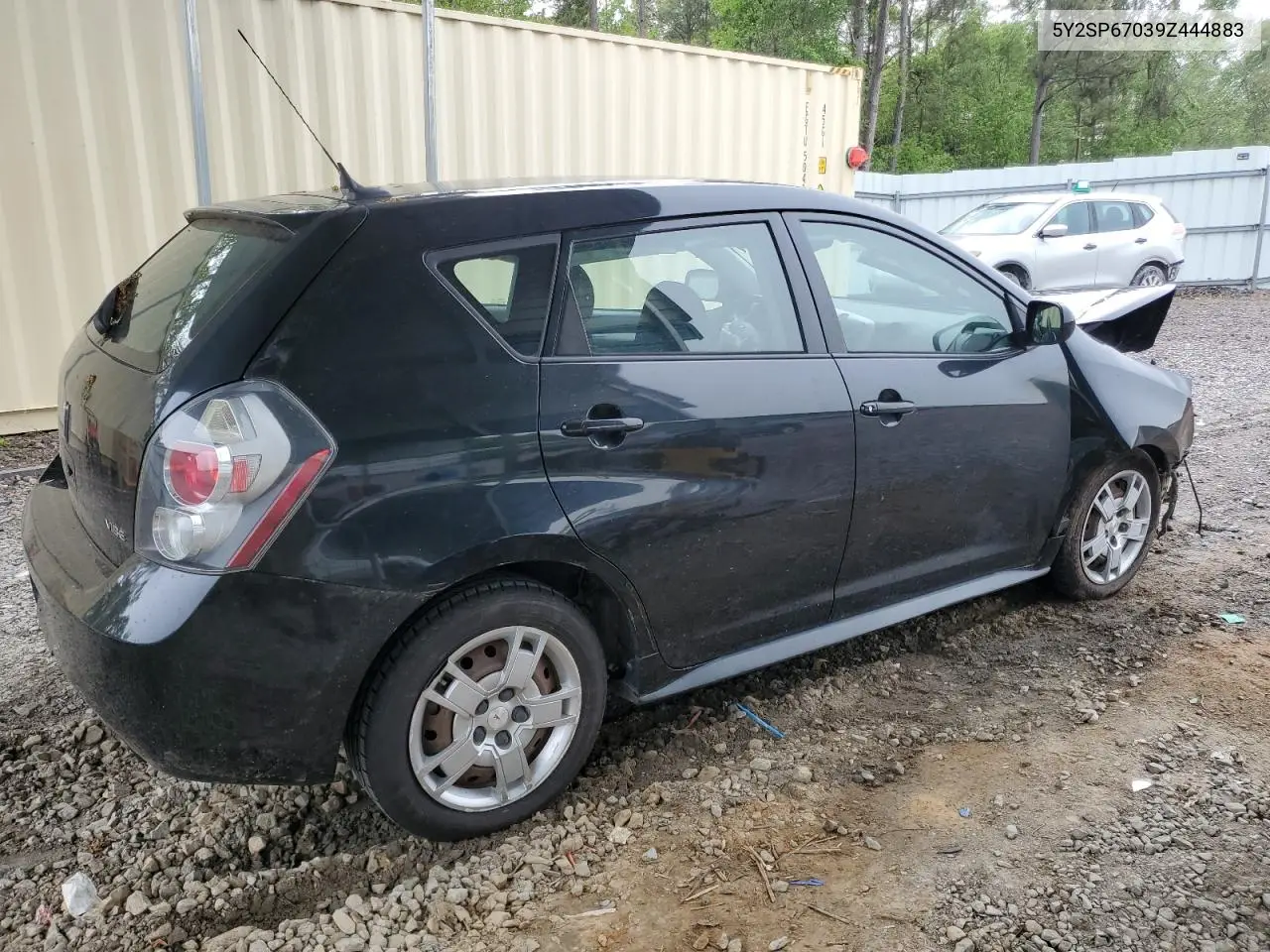 2009 Pontiac Vibe VIN: 5Y2SP67039Z444883 Lot: 51469385