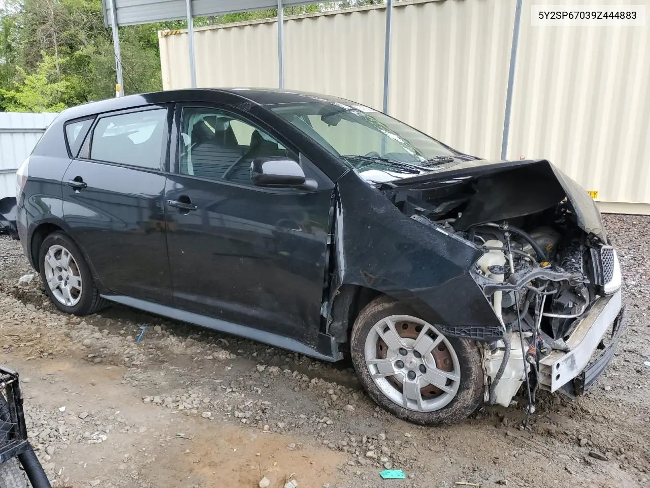 2009 Pontiac Vibe VIN: 5Y2SP67039Z444883 Lot: 51469385