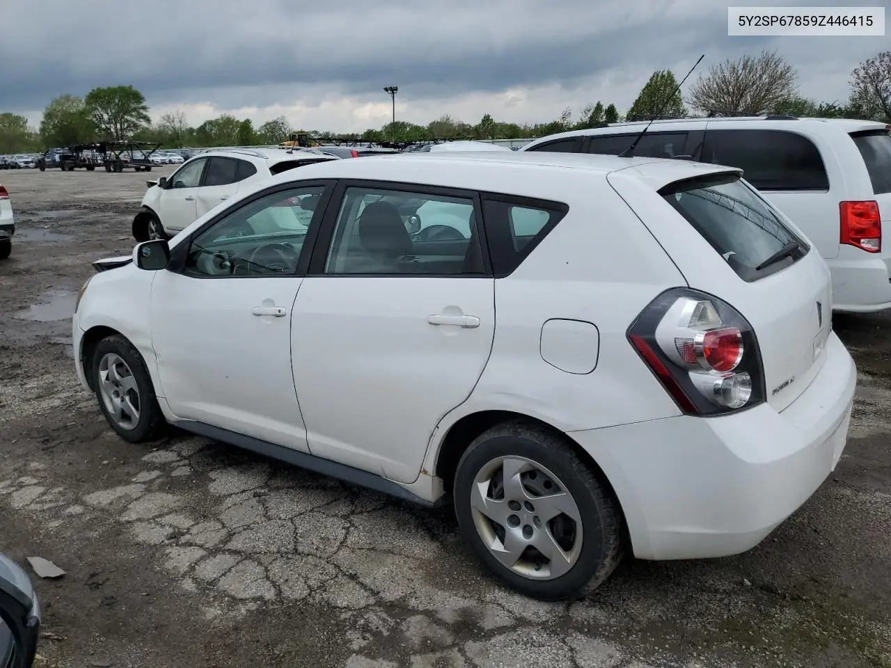 2009 Pontiac Vibe VIN: 5Y2SP67859Z446415 Lot: 55310155