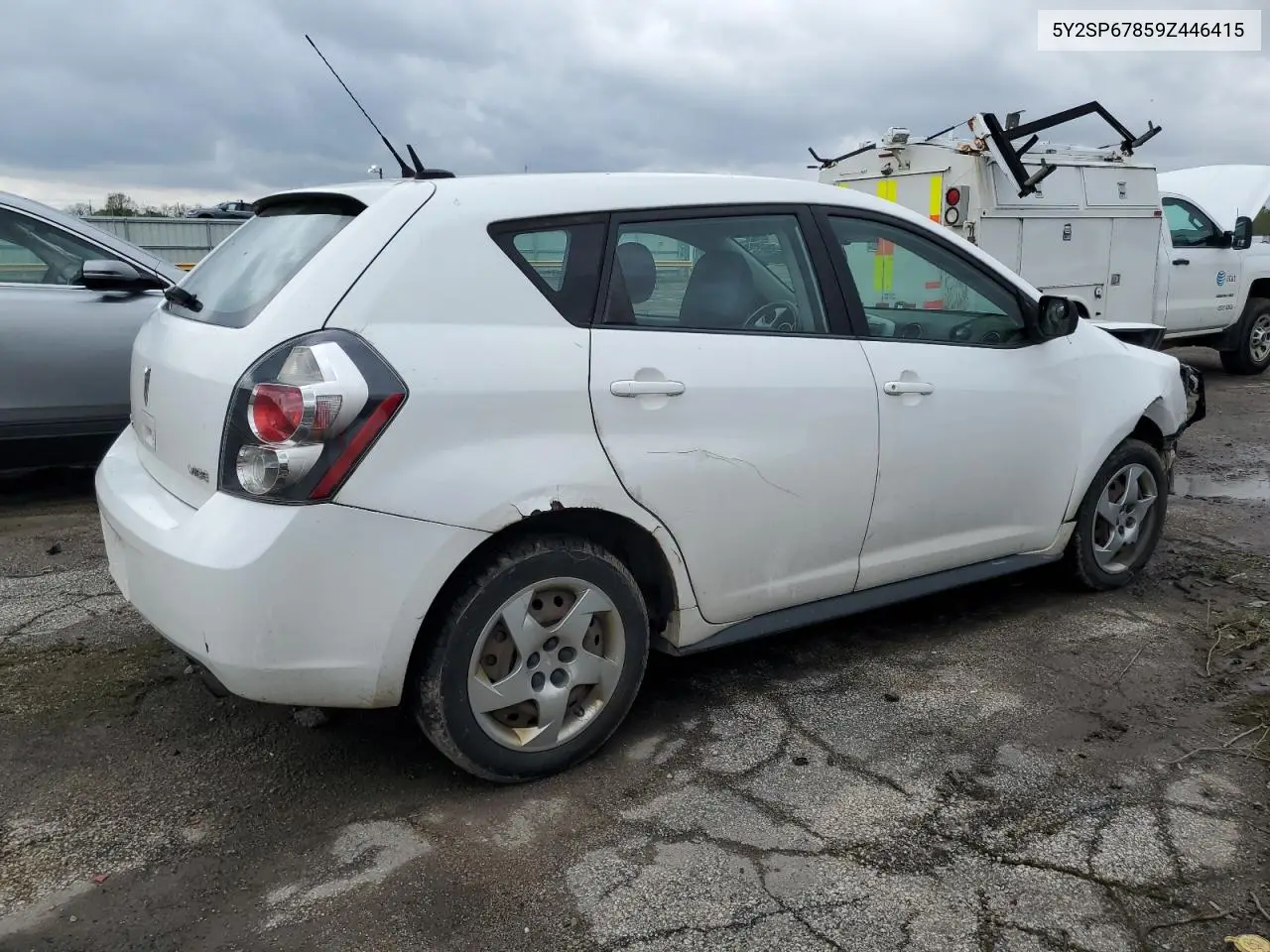 2009 Pontiac Vibe VIN: 5Y2SP67859Z446415 Lot: 55310155
