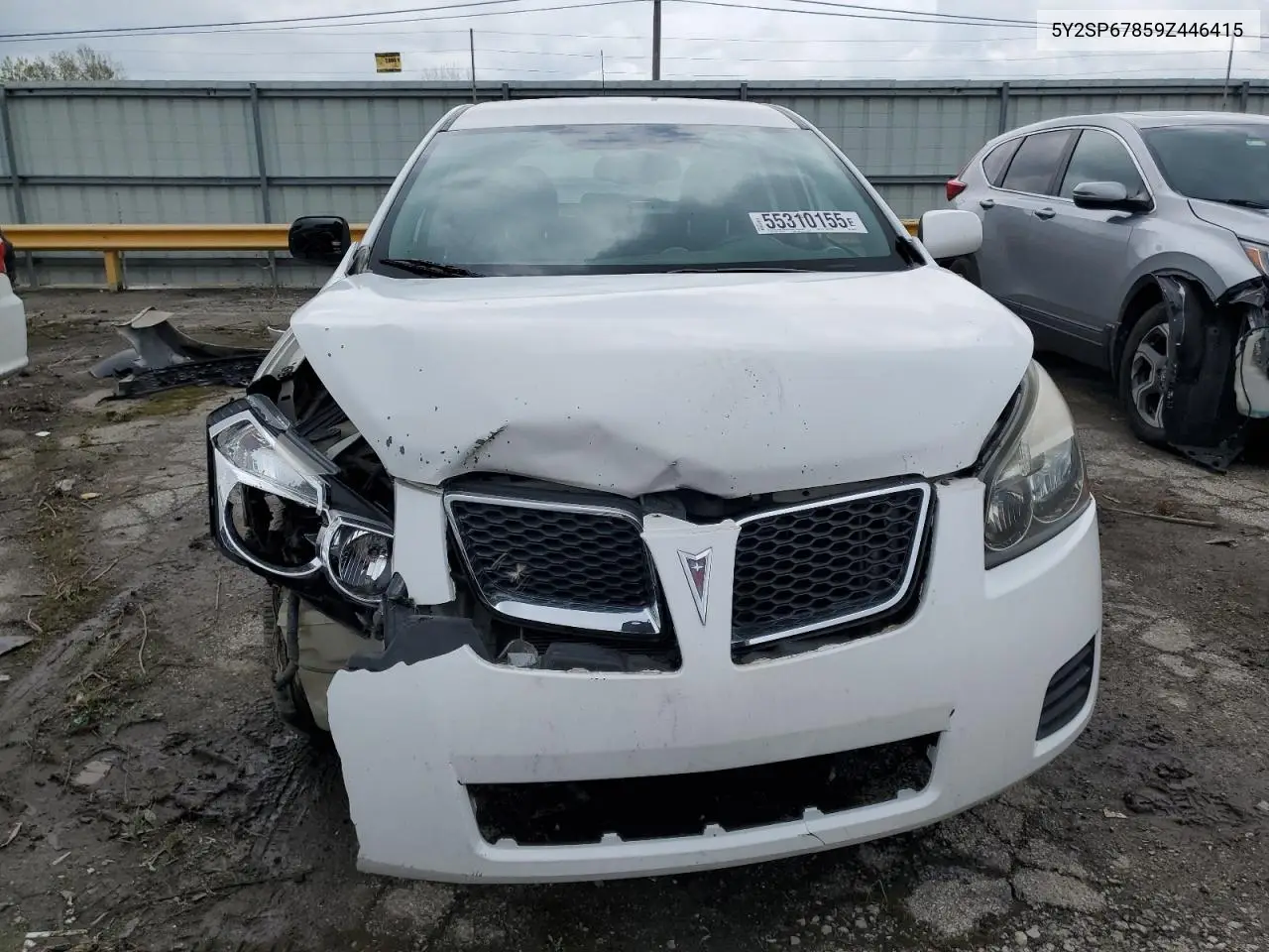 2009 Pontiac Vibe VIN: 5Y2SP67859Z446415 Lot: 55310155