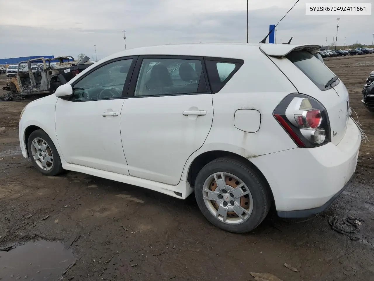 2009 Pontiac Vibe Gt VIN: 5Y2SR67049Z411661 Lot: 55317235