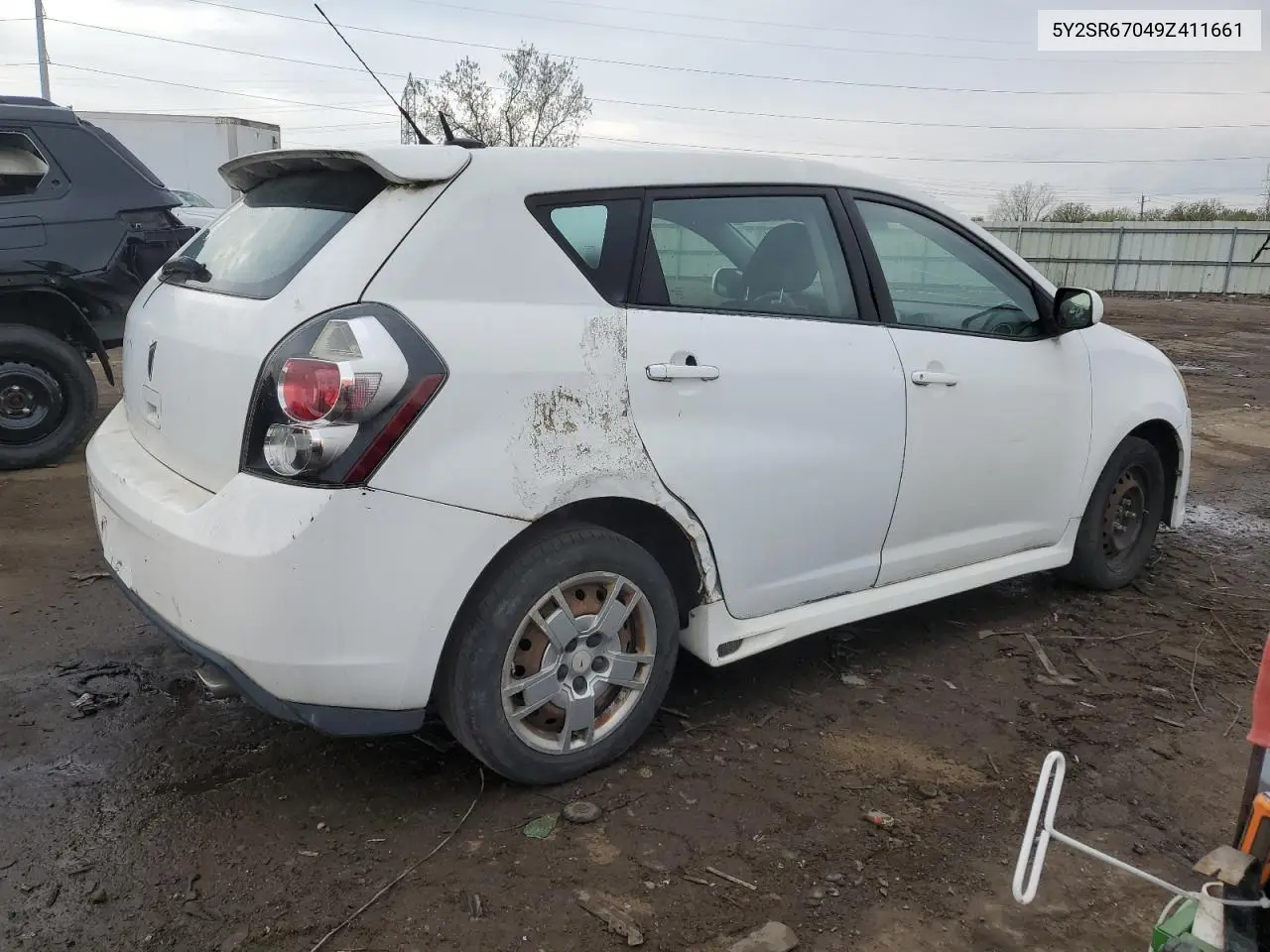 2009 Pontiac Vibe Gt VIN: 5Y2SR67049Z411661 Lot: 55317235