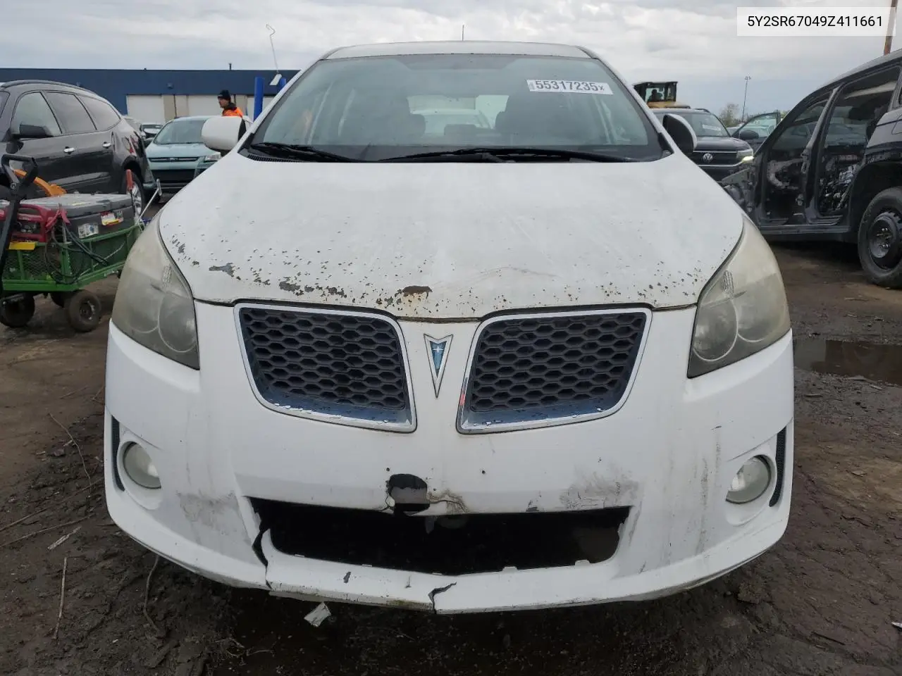 2009 Pontiac Vibe Gt VIN: 5Y2SR67049Z411661 Lot: 55317235