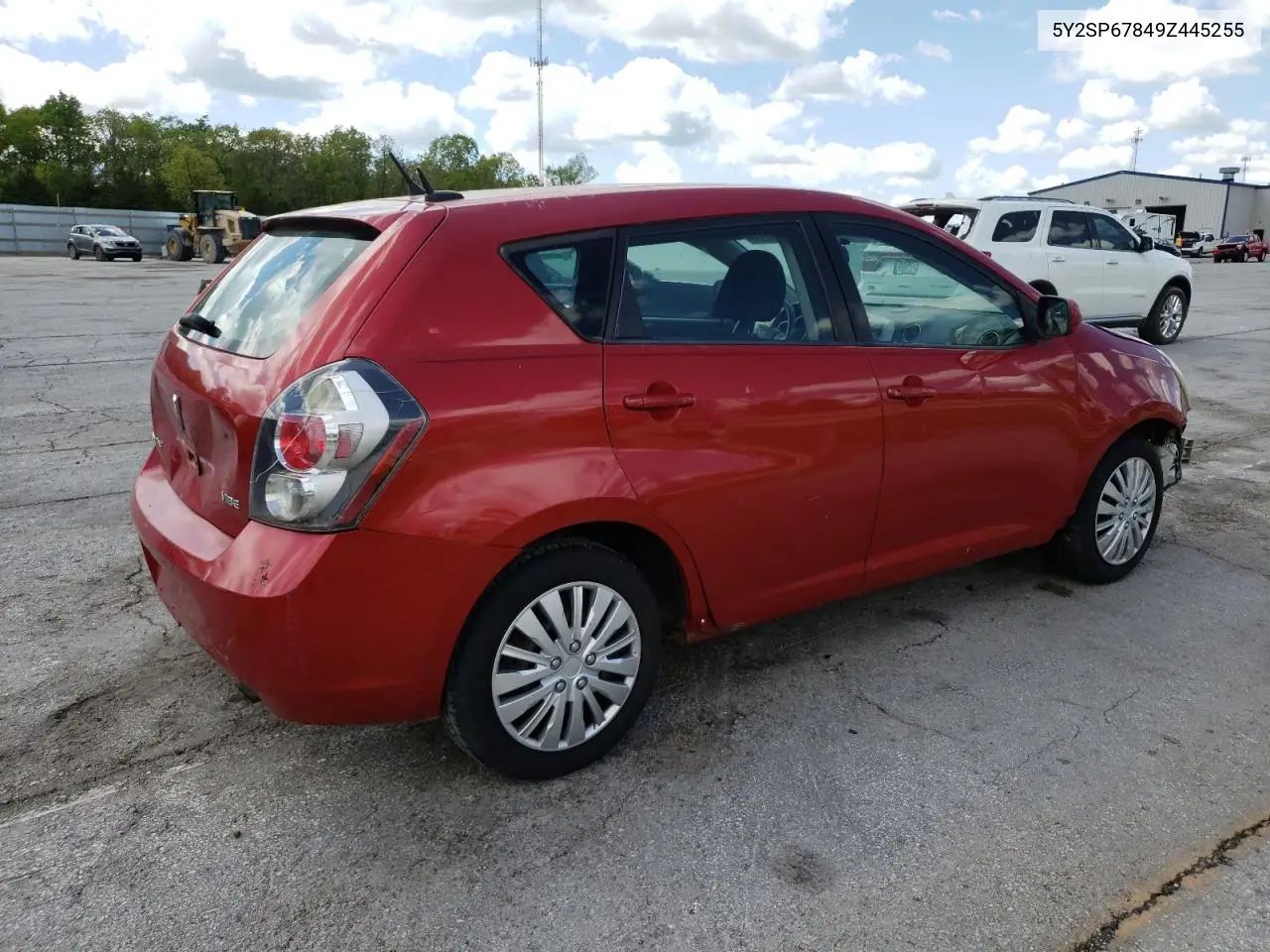 2009 Pontiac Vibe VIN: 5Y2SP67849Z445255 Lot: 55554535