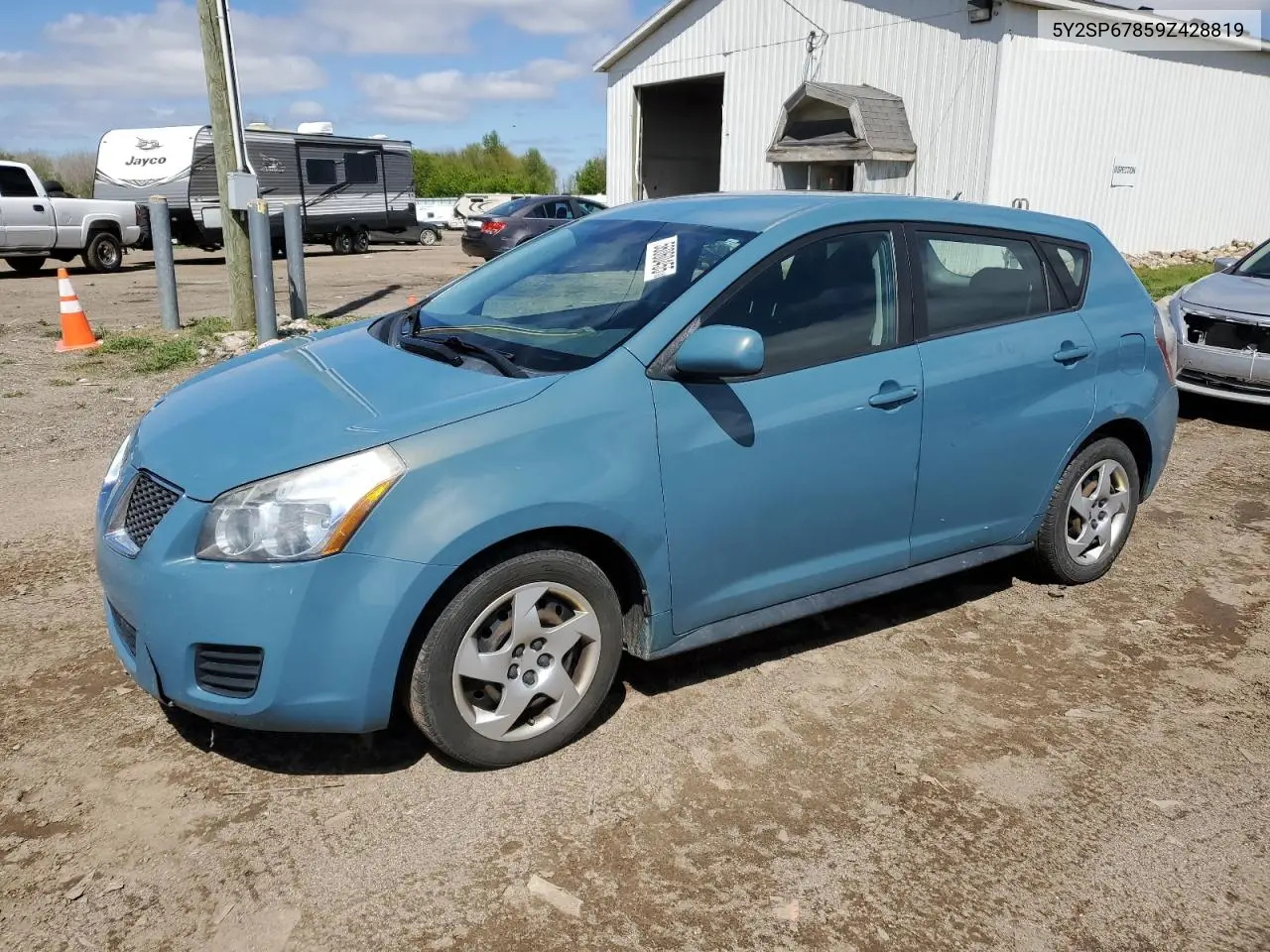 2009 Pontiac Vibe VIN: 5Y2SP67859Z428819 Lot: 56060455
