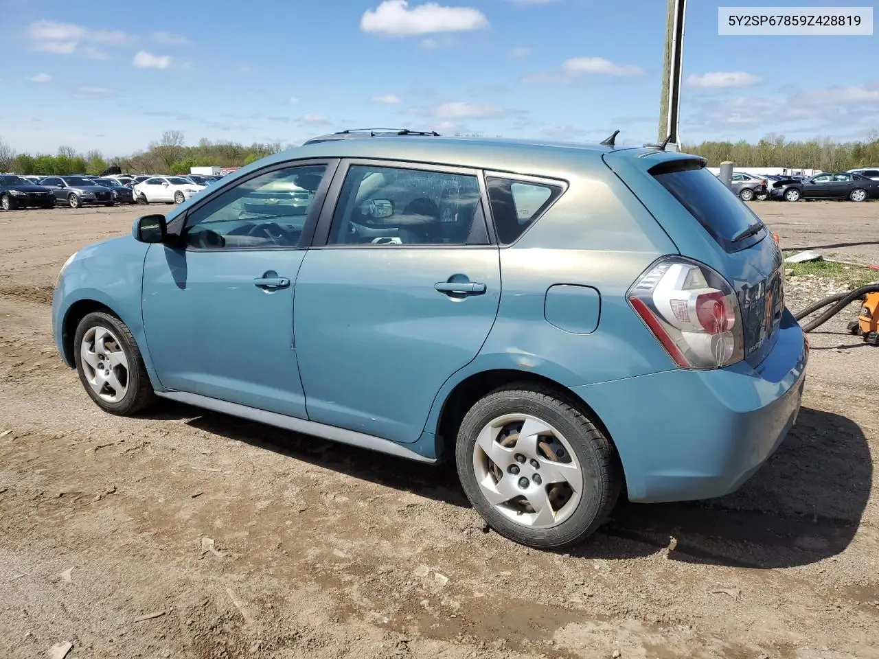 2009 Pontiac Vibe VIN: 5Y2SP67859Z428819 Lot: 56060455