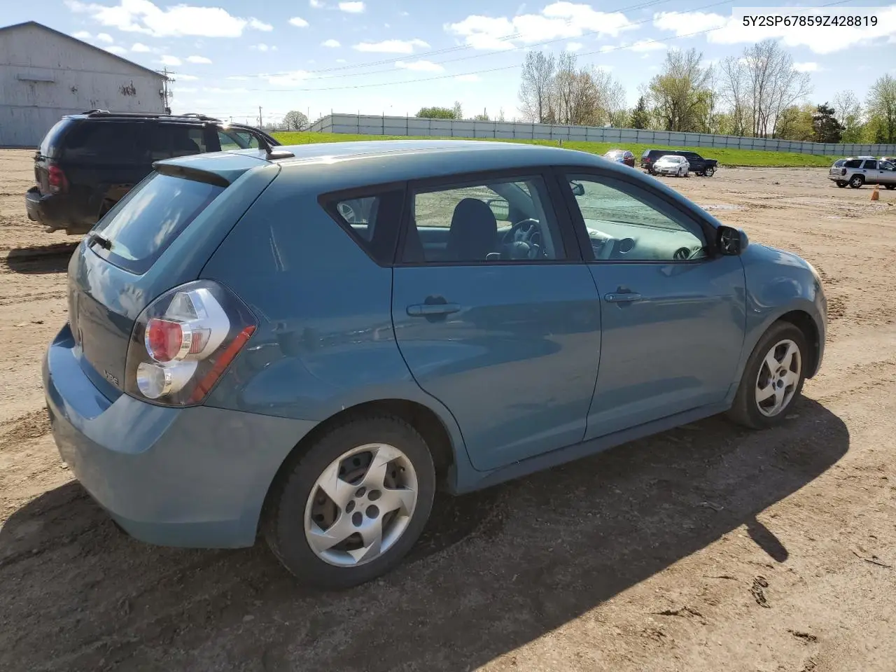 2009 Pontiac Vibe VIN: 5Y2SP67859Z428819 Lot: 56060455