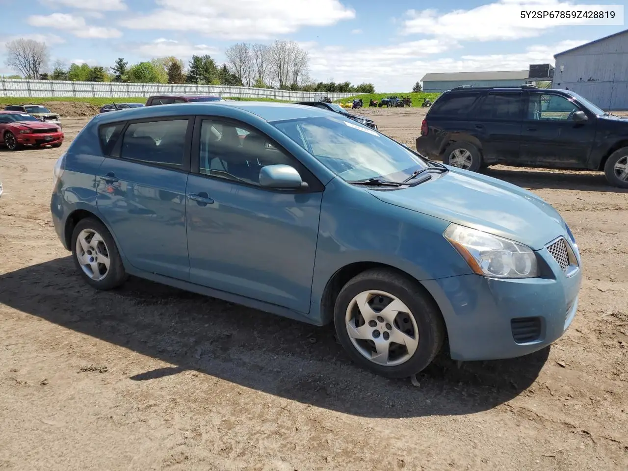 2009 Pontiac Vibe VIN: 5Y2SP67859Z428819 Lot: 56060455