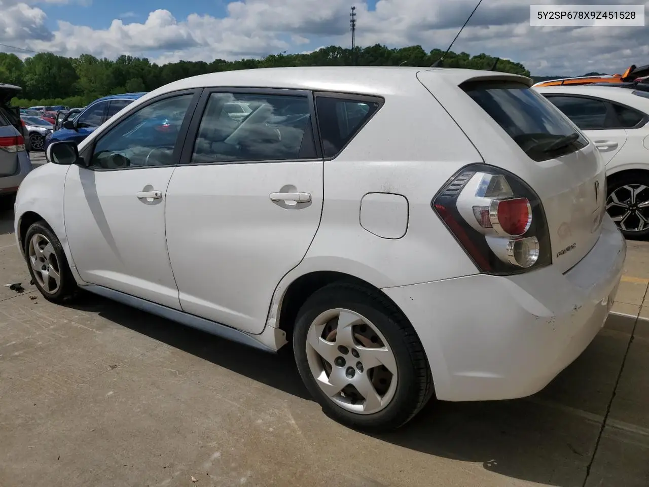 2009 Pontiac Vibe VIN: 5Y2SP678X9Z451528 Lot: 56076815