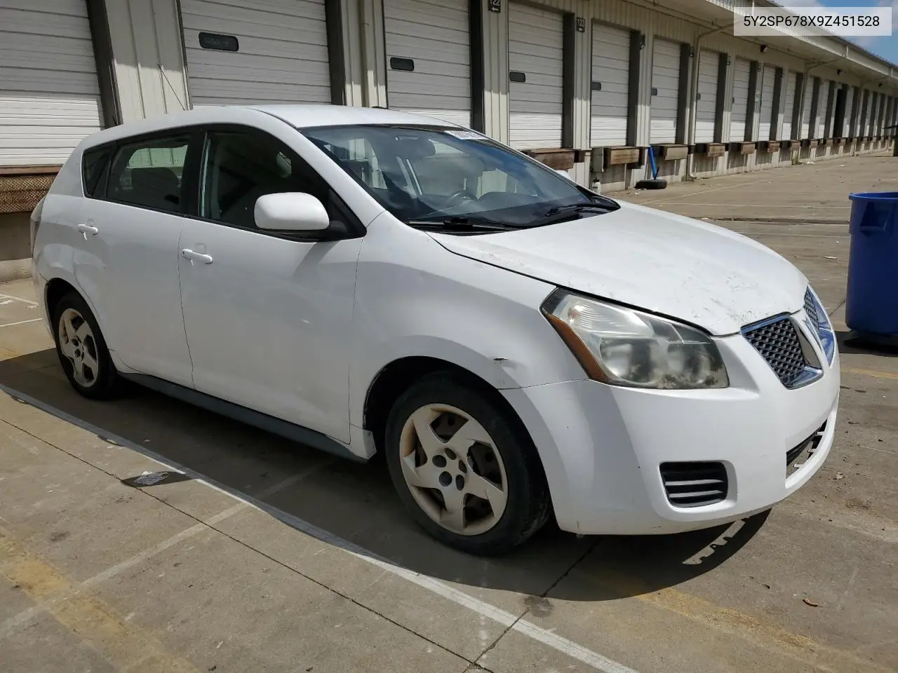 2009 Pontiac Vibe VIN: 5Y2SP678X9Z451528 Lot: 56076815