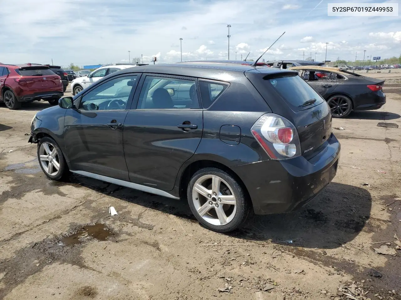 2009 Pontiac Vibe VIN: 5Y2SP67019Z449953 Lot: 56139475