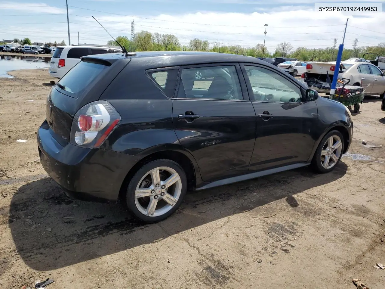 2009 Pontiac Vibe VIN: 5Y2SP67019Z449953 Lot: 56139475