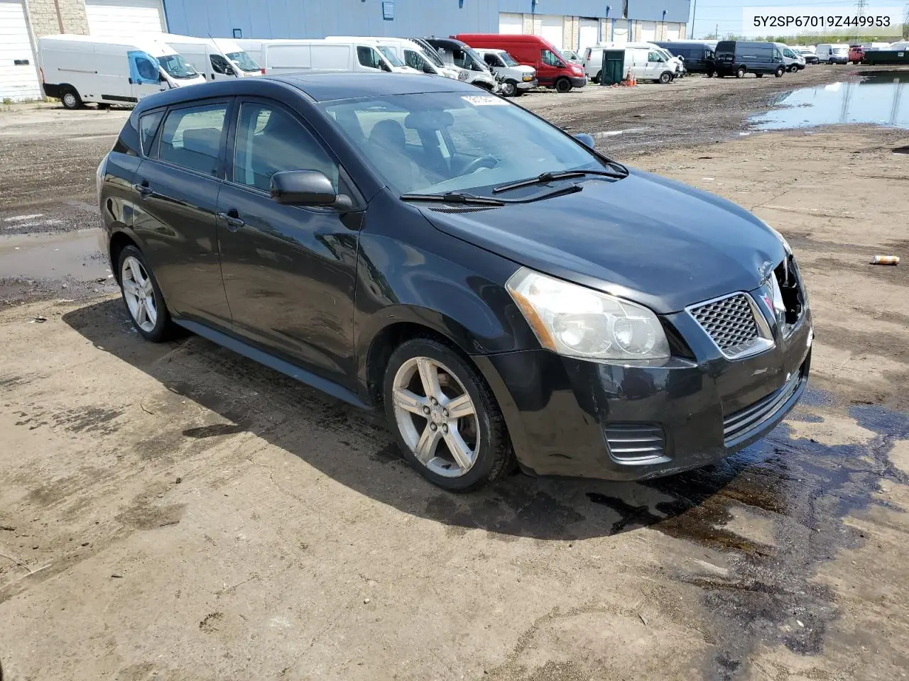 2009 Pontiac Vibe VIN: 5Y2SP67019Z449953 Lot: 56139475