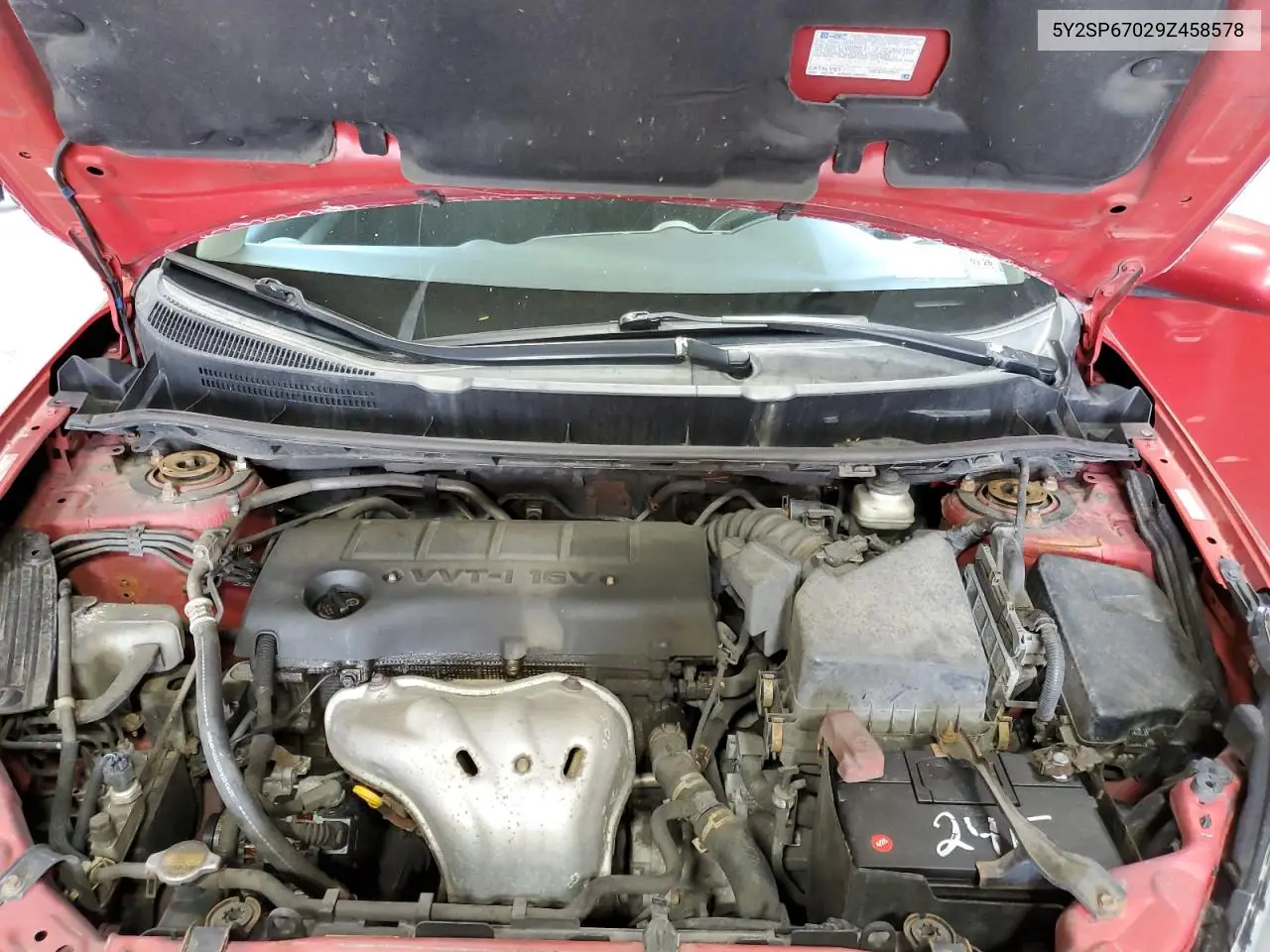 2009 Pontiac Vibe VIN: 5Y2SP67029Z458578 Lot: 56288315