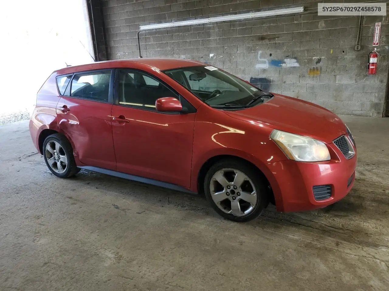 2009 Pontiac Vibe VIN: 5Y2SP67029Z458578 Lot: 56288315