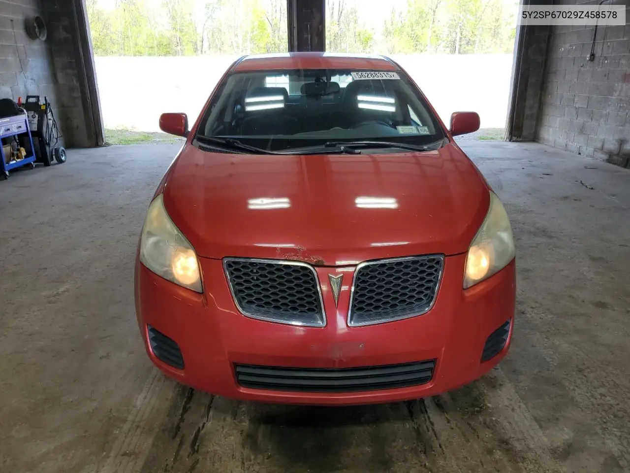 2009 Pontiac Vibe VIN: 5Y2SP67029Z458578 Lot: 56288315