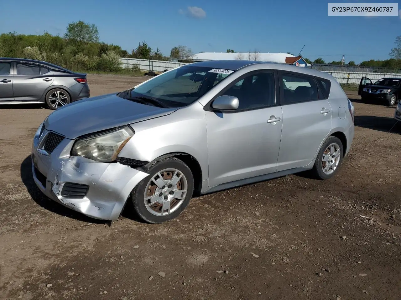 2009 Pontiac Vibe VIN: 5Y2SP670X9Z460787 Lot: 56313475