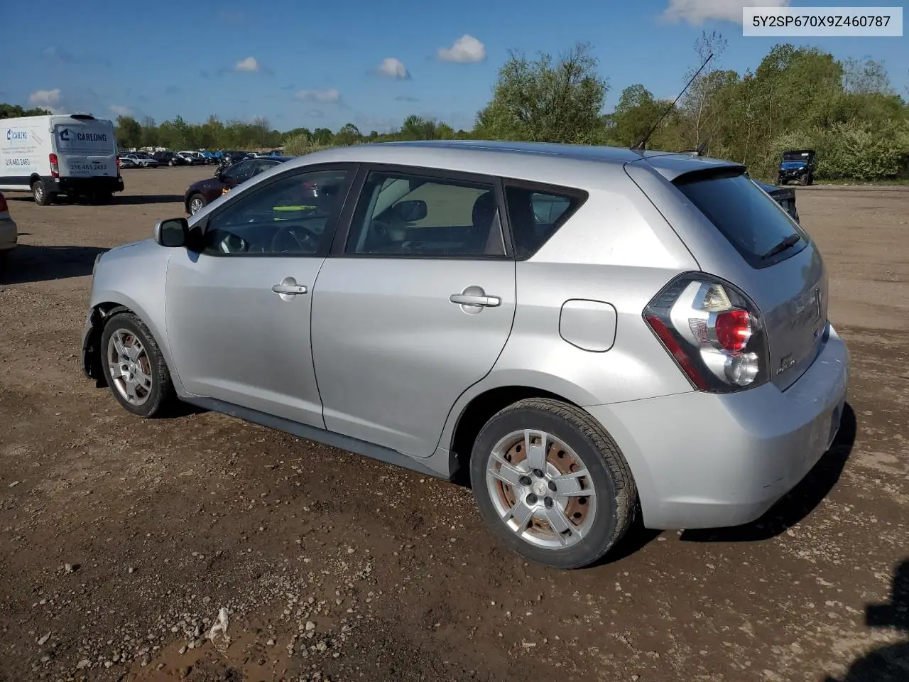 2009 Pontiac Vibe VIN: 5Y2SP670X9Z460787 Lot: 56313475
