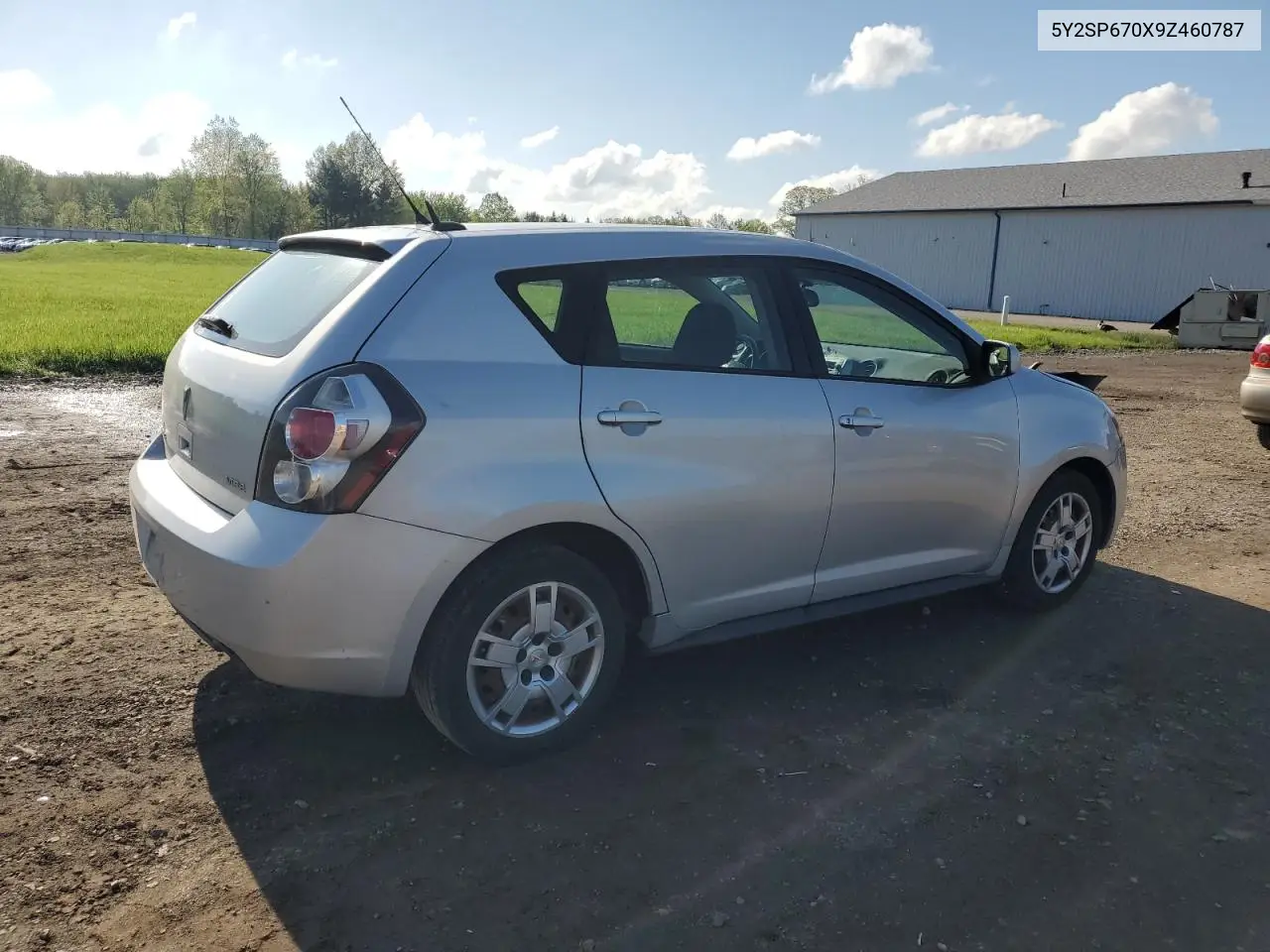 2009 Pontiac Vibe VIN: 5Y2SP670X9Z460787 Lot: 56313475