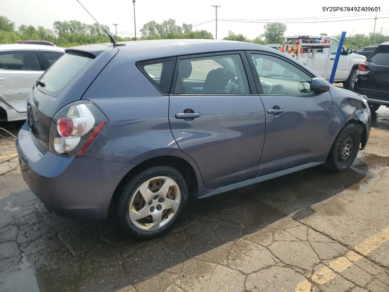 2009 Pontiac Vibe VIN: 5Y2SP67849Z409601 Lot: 58591625