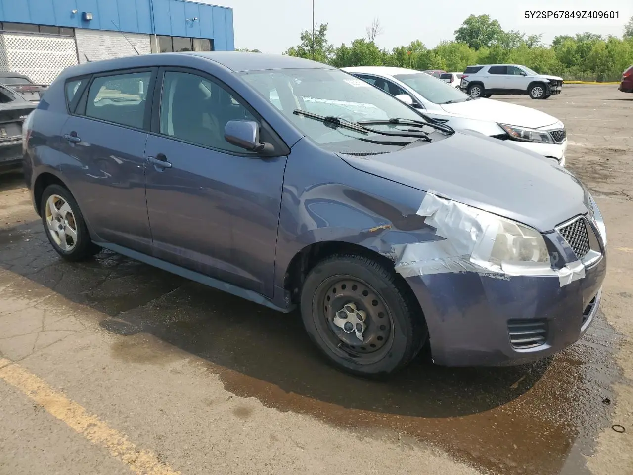 2009 Pontiac Vibe VIN: 5Y2SP67849Z409601 Lot: 58591625