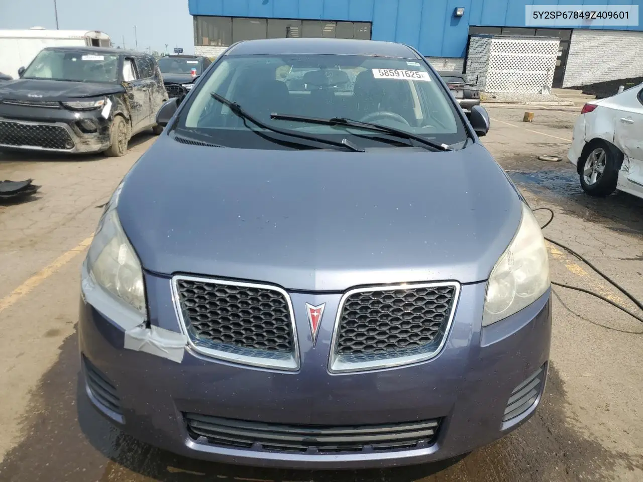 2009 Pontiac Vibe VIN: 5Y2SP67849Z409601 Lot: 58591625
