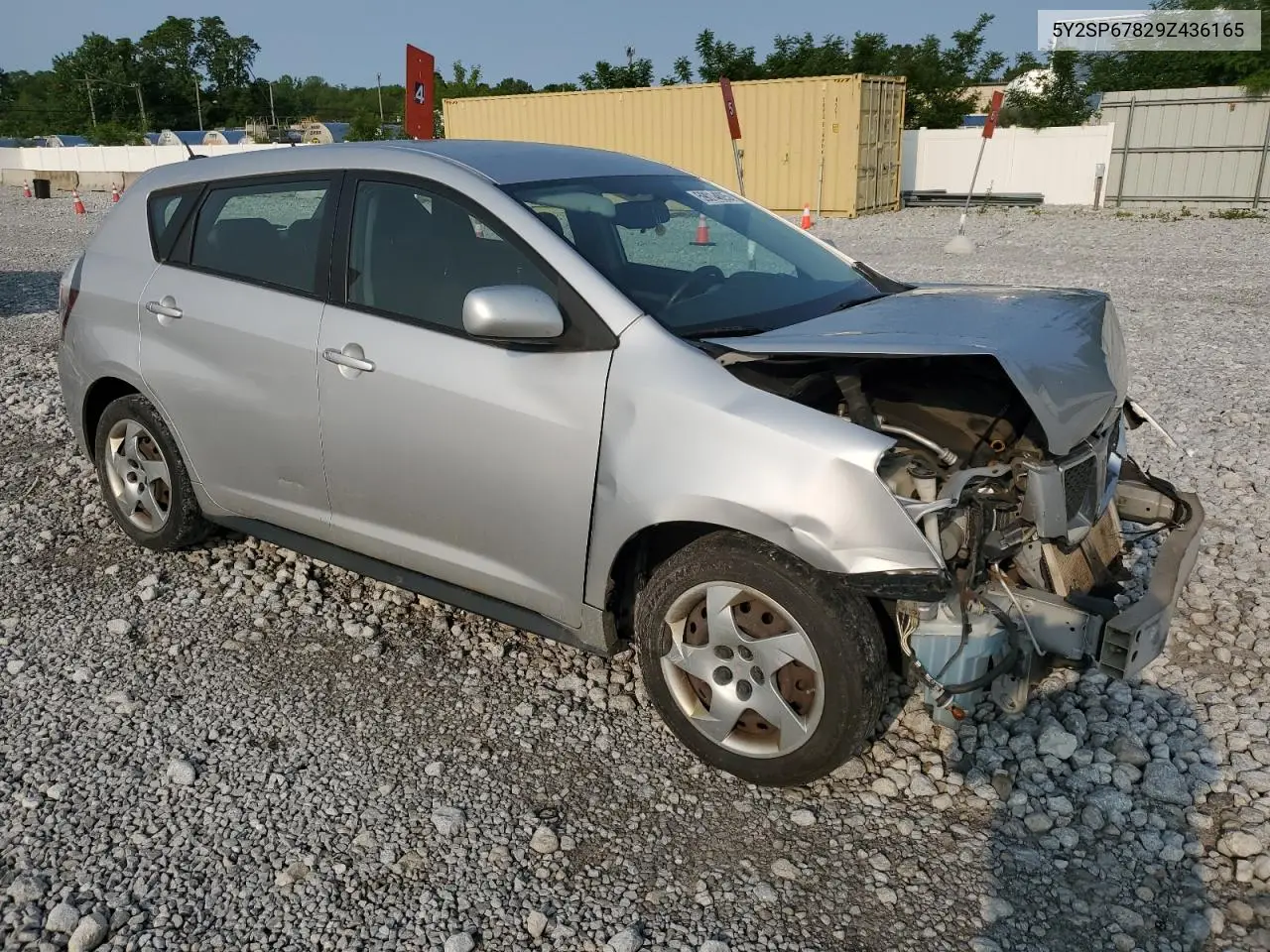 2009 Pontiac Vibe VIN: 5Y2SP67829Z436165 Lot: 59014825