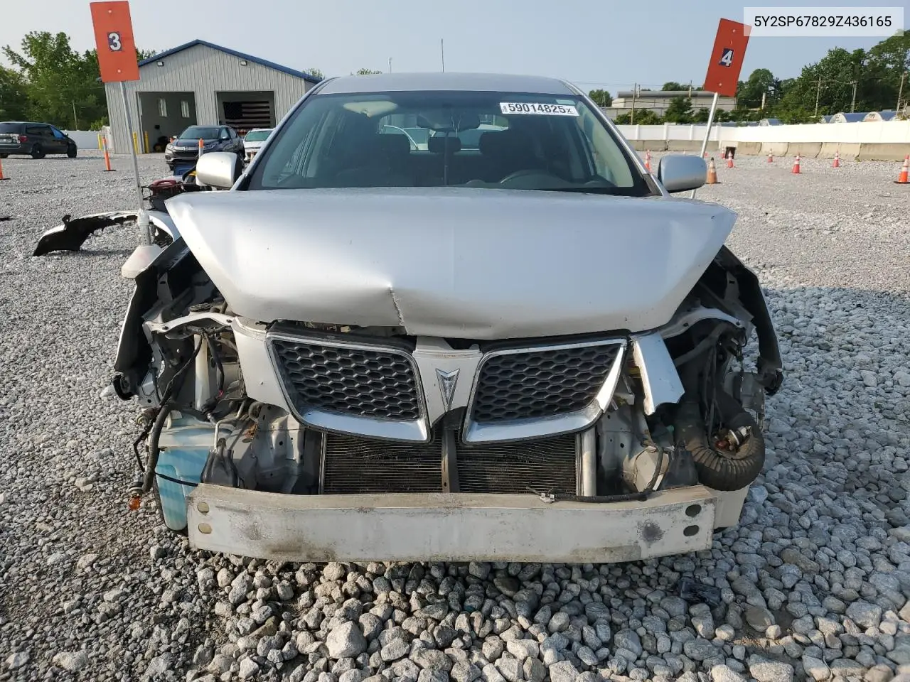 2009 Pontiac Vibe VIN: 5Y2SP67829Z436165 Lot: 59014825