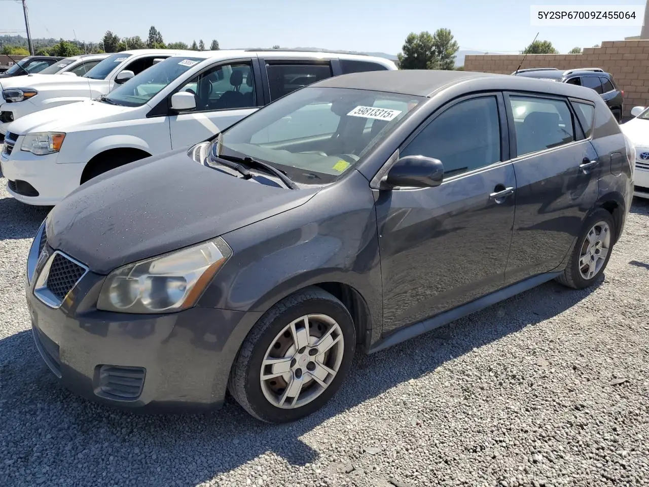 2009 Pontiac Vibe VIN: 5Y2SP67009Z455064 Lot: 59813315