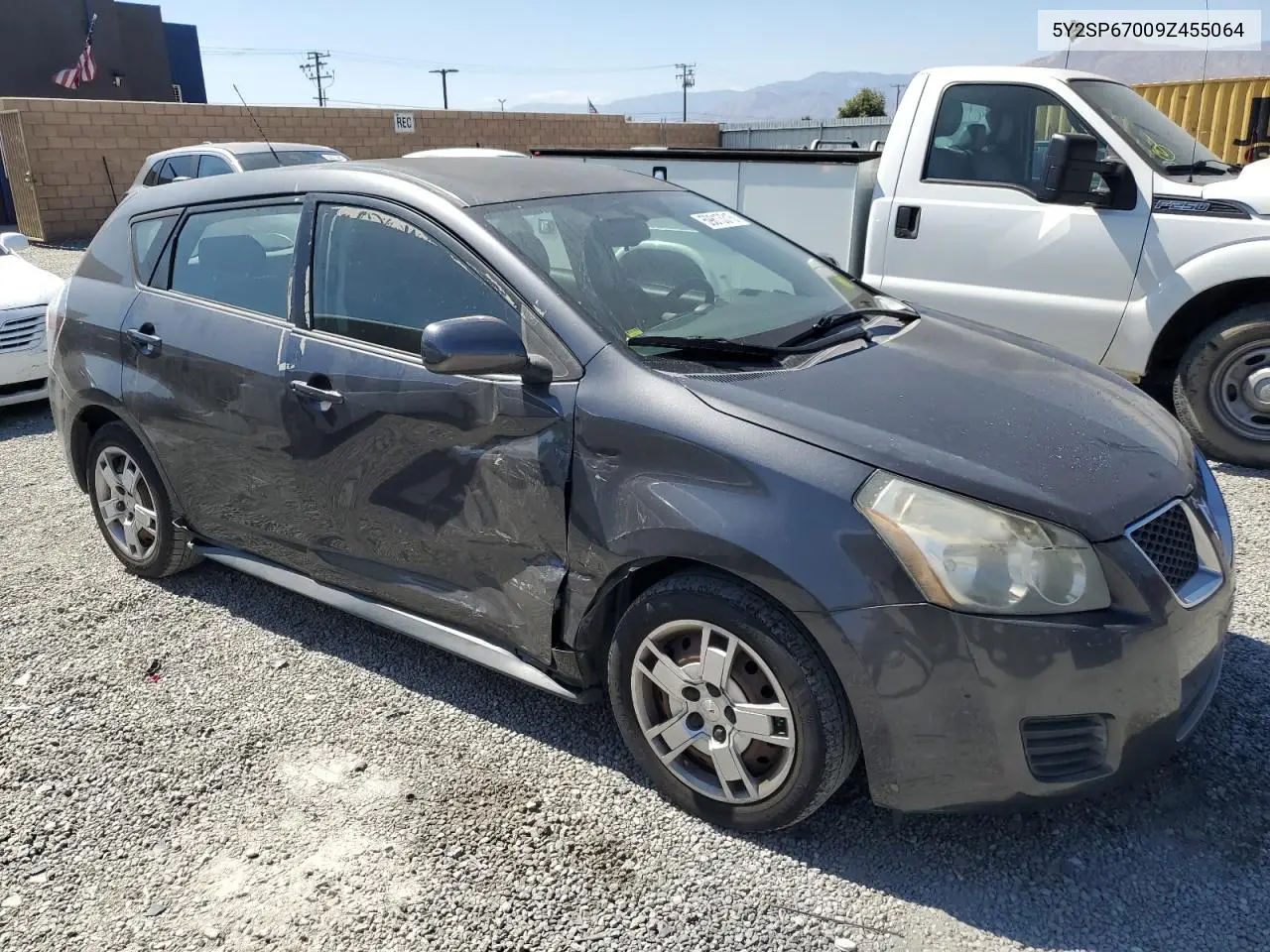 2009 Pontiac Vibe VIN: 5Y2SP67009Z455064 Lot: 59813315
